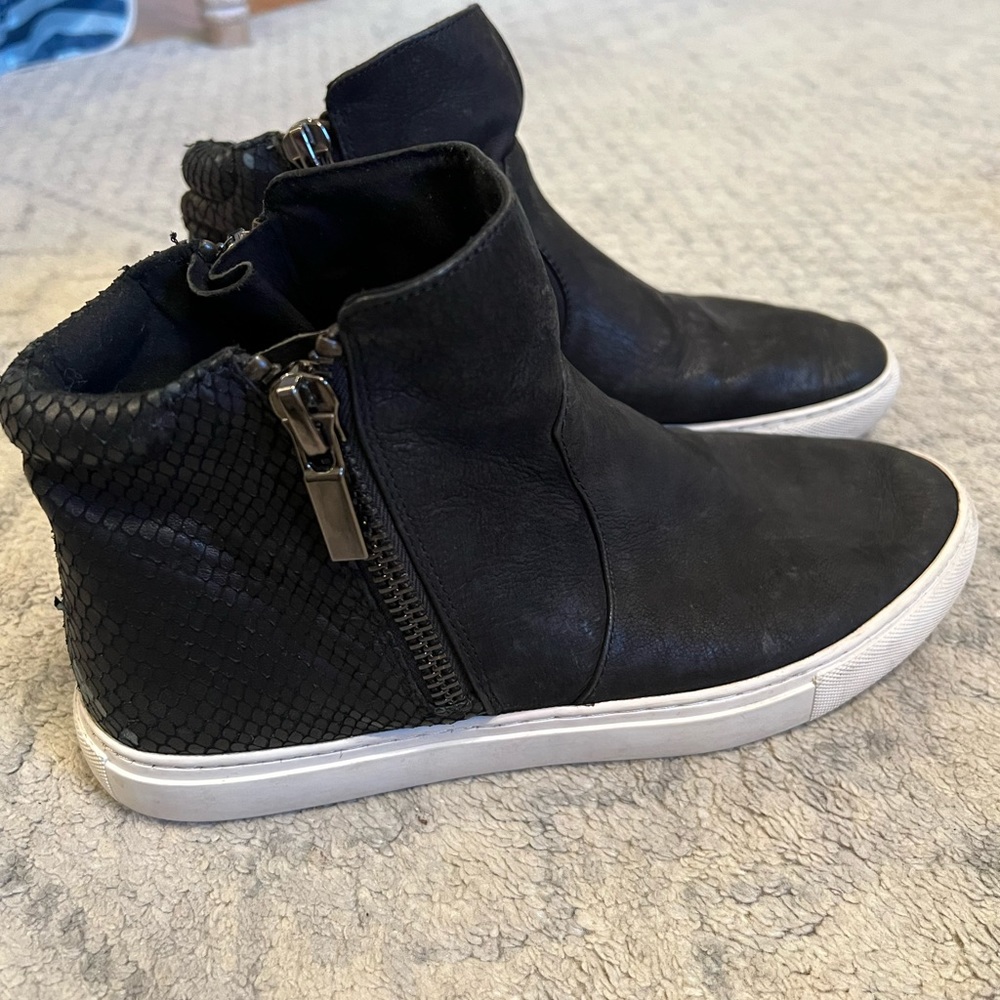 Kenneth Cole Leather High Tops